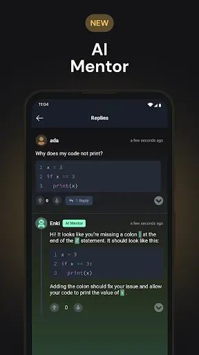 Скриншот 3 — Enki: Learn to code