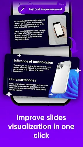 Скриншот 3 — Slidey: ai presentation maker
