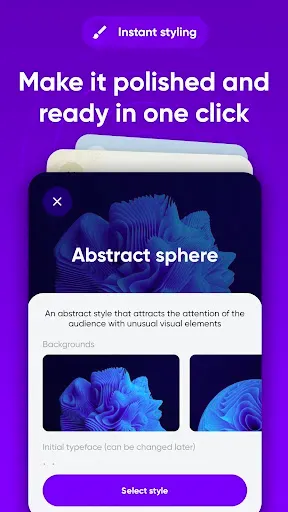 Скриншот 4 — Slidey: ai presentation maker