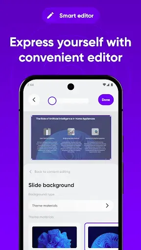 Скриншот 6 — Slidey: ai presentation maker