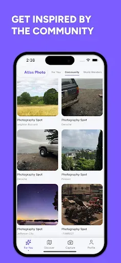 Скриншот 4 — Atlas Photo - Spot Finder