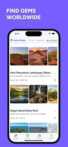 Скриншот 5 — Atlas Photo - Spot Finder