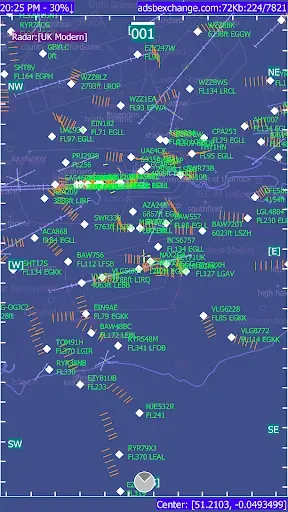 Скриншот 2 — ADSB Flight Tracker
