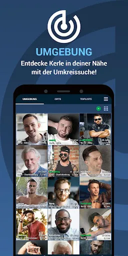 Скриншот 1 — GAYamo.re – Gay Dating & Chat