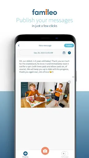 Скриншот 2 — Famileo: Your family newspaper