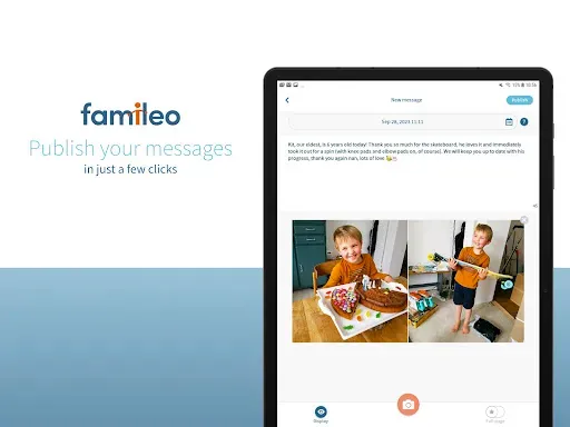 Скриншот 7 — Famileo: Your family newspaper