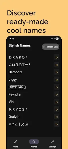 Скриншот 3 — Stylish Name - PUBG & FreeFire