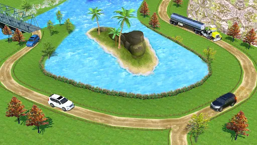 Скриншот 3 — 4x4 suv jeep - suv car games