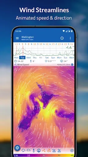 Скриншот 6 — Flowx: Weather Map Forecast