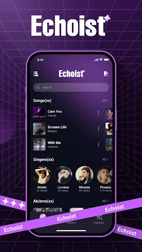 Скриншот 1 — Echoist — Offline Music