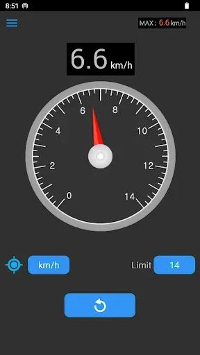 Скриншот 5 — Спидометр