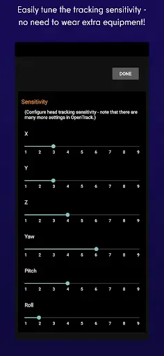 Скриншот 4 — SmoothTrack: Head Tracker