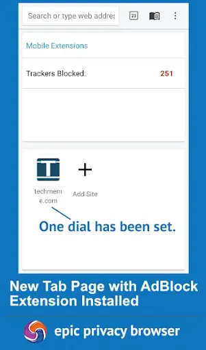 Скриншот 4 — Epic Privacy Browser - VPN