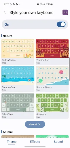 Скриншот 5 — Keys Cafe - Make your keyboard