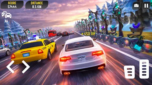 Скриншот 1 — I Am Traffic Racer