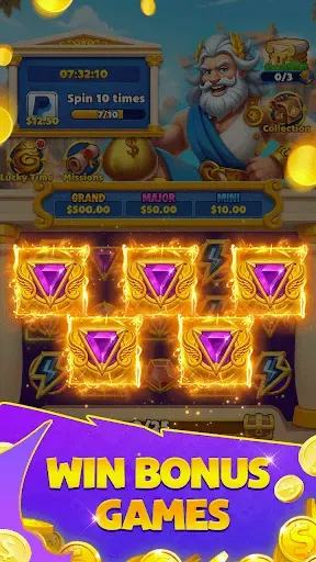 Скриншот 2 — Zeus Luxury Slots: Win Victory