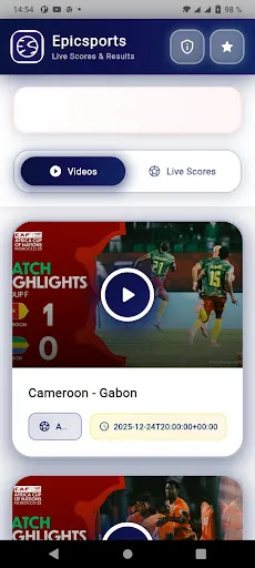 Скриншот 3 — EpicSports – Live Scores