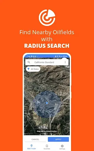 Скриншот 2 — Petrix Maps Oilfield Navigator