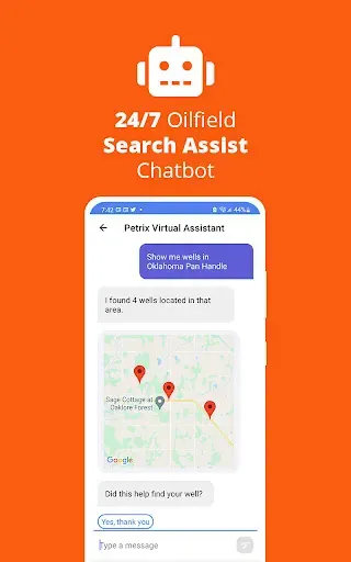 Скриншот 3 — Petrix Maps Oilfield Navigator