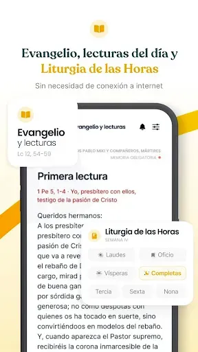 Скриншот 5 — ePrex: Liturgia Horas - Saints
