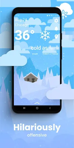Скриншот 5 — Funny Weather: Rude Forecast