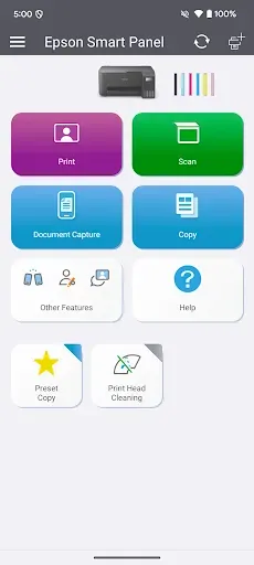Скриншот 1 — Epson Smart Panel