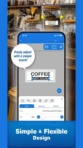 Скриншот 1 — Epson Label Editor Mobile