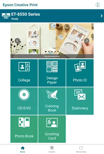 Скриншот 1 — Epson Creative Print