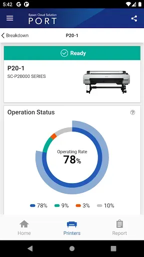 Скриншот 4 — Epson Cloud Solution PORT