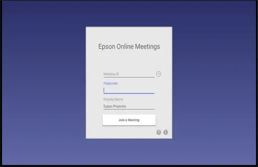 Скриншот 5 — Epson Online Meetings