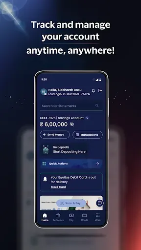 Скриншот 2 — Equitas 2.0 Savings, FD & More