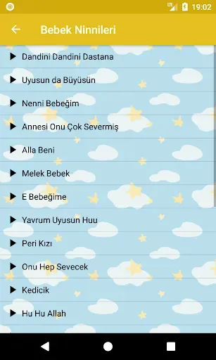 Скриншот 2 — Bebek Ninnileri (İnternetsiz)