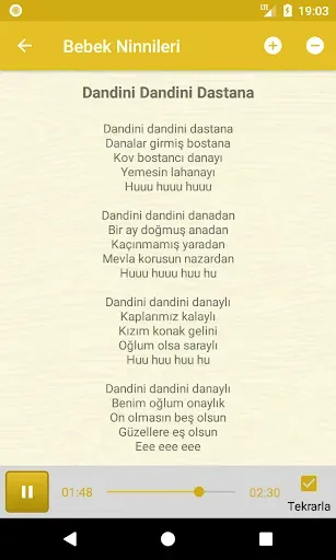 Скриншот 7 — Bebek Ninnileri (İnternetsiz)