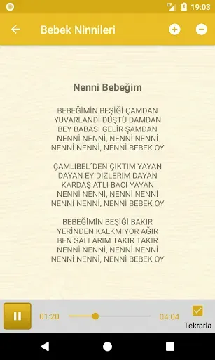 Скриншот 8 — Bebek Ninnileri (İnternetsiz)