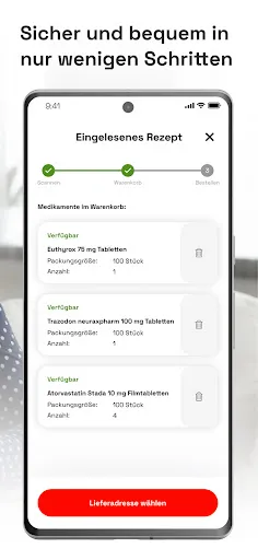 Скриншот 4 — E-Rezept App