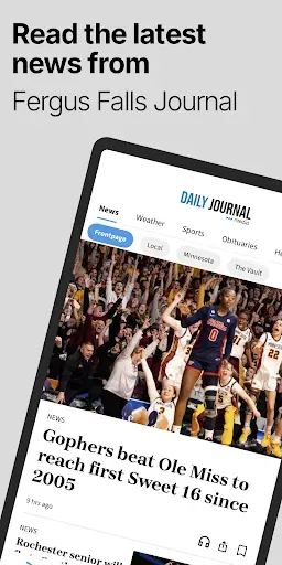 Скриншот 1 — Fergus Falls Journal