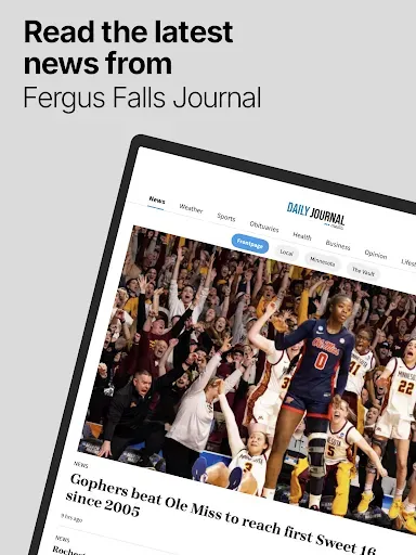 Скриншот 6 — Fergus Falls Journal