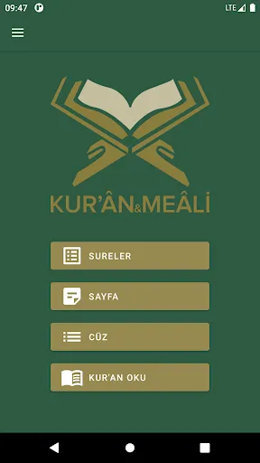 Скриншот 1 — Kuran ve Meali