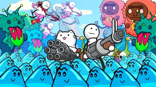 Скриншот 5 — One Gun: Stickman оффлайн игры