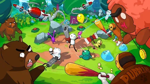 Скриншот 8 — One Gun: Stickman оффлайн игры