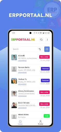 Скриншот 3 — ERP Portaal
