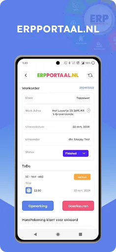 Скриншот 4 — ERP Portaal