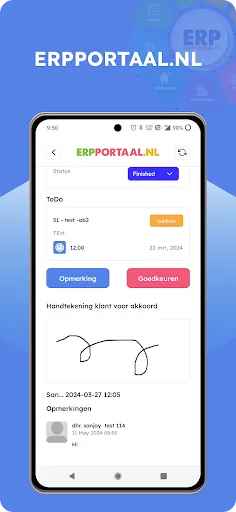 Скриншот 5 — ERP Portaal