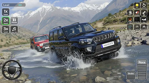 Скриншот 1 — Cargo Jeep Offroad Game