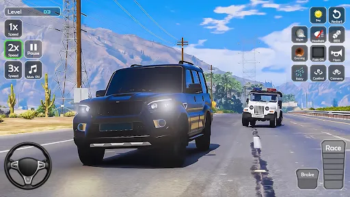 Скриншот 3 — Cargo Jeep Offroad Game