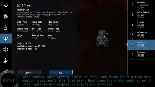 Скриншот 6 — Space RPG 4