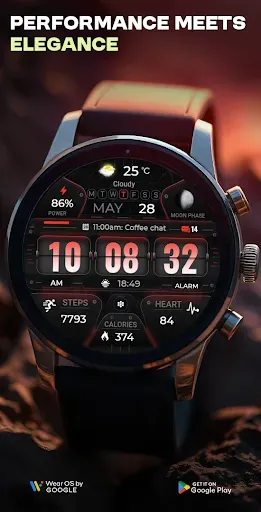 Скриншот 3 — ES WR0022 – Sport Watch Face