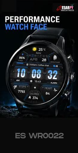 Скриншот 4 — ES WR0022 – Sport Watch Face