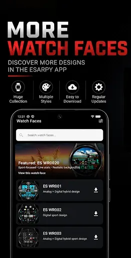 Скриншот 7 — ES WR0022 – Sport Watch Face
