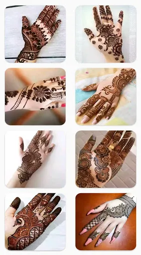 Скриншот 2 — Mehndi Designs:  Hena Designs